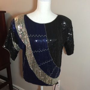 🎉4 for $20 JLB Sequin top